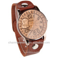 Nouveau Crystal Lady Women Girl Brown Quartz couple lover Wrist Watch WL-011